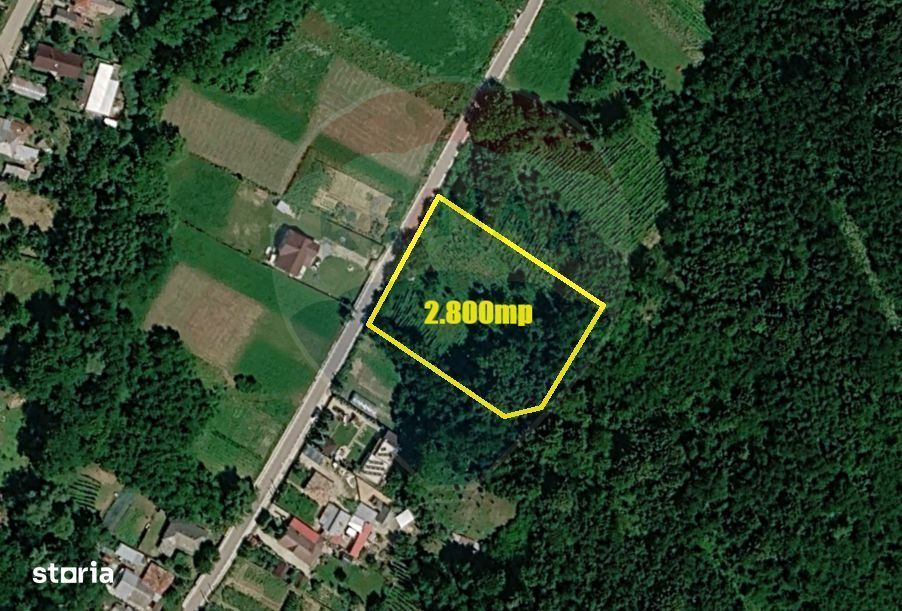 Teren 2,800mp de Vanzare - Crihan(Magura) - Bacau