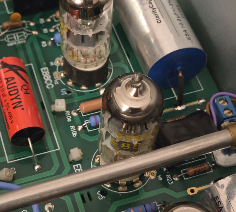 Preamplificator lampi