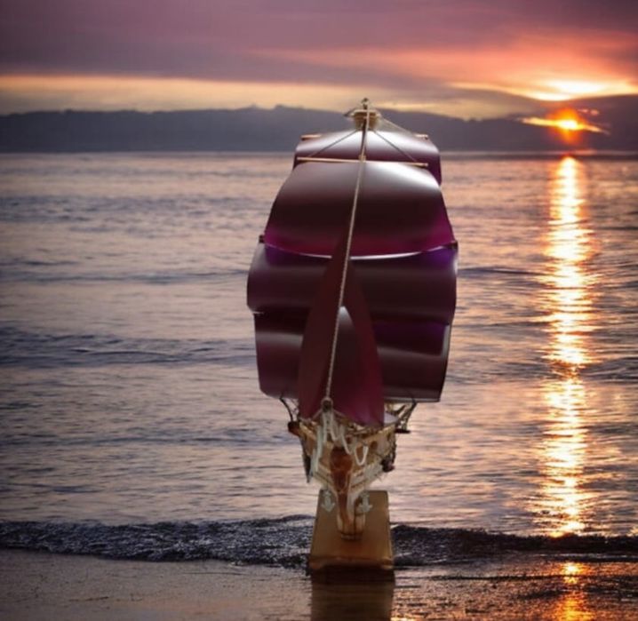 Корабль огромный