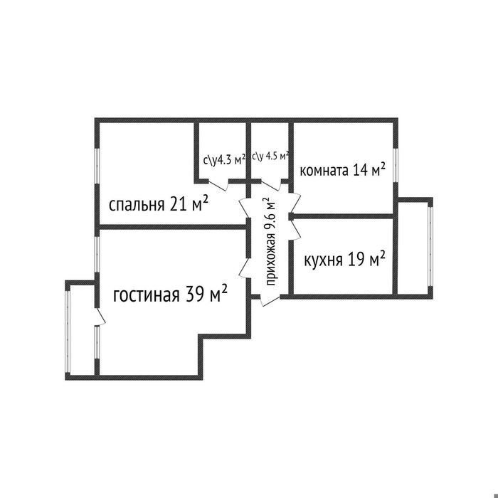 продажа 3 ком 120м2 меблирована