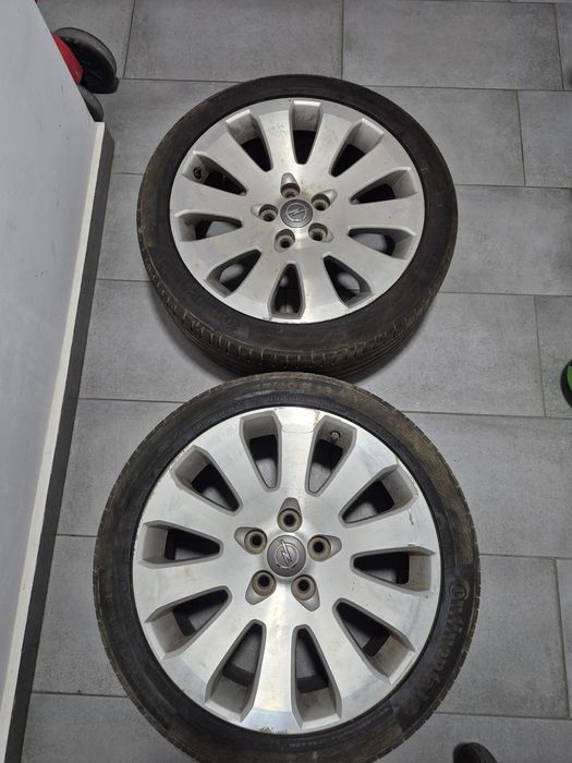 Anvelope vară +jante opel insignia A