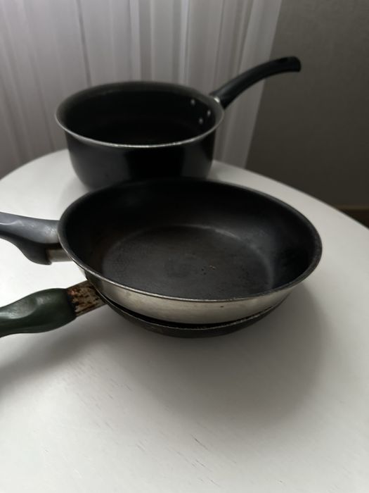 Сковородки кастрюли