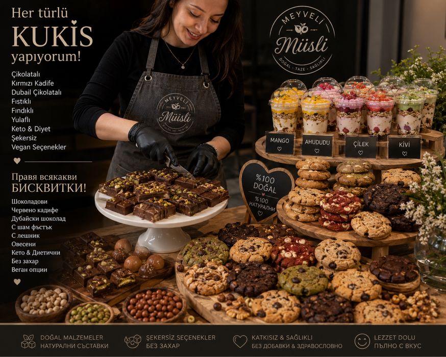 Американски бисквитки Cookies
