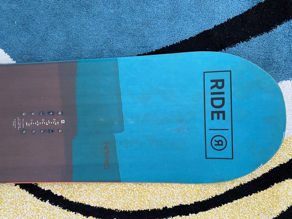 Placa Nitro Team wide Black Base 162cm