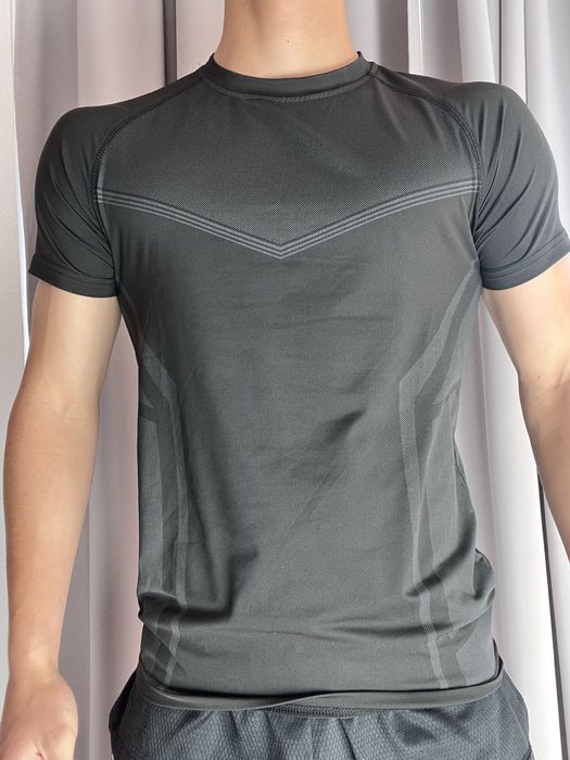 Compression shirt black/grey design