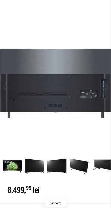 TV LG OLED 139 cm Smart 4K Ultra HD OLED55A13LA