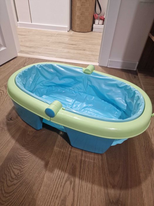 Преносима бебешка вана, почти нова. Ваничка за път Practik Bleu