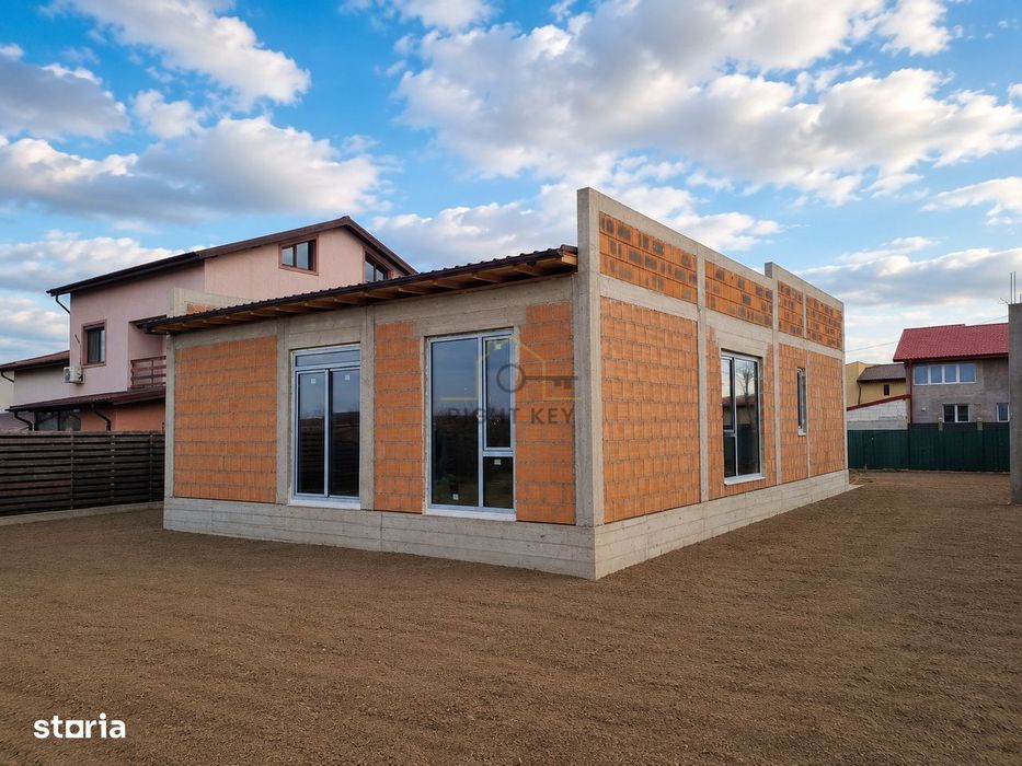 Casa la Rosu Domnesti, 4 Cam, Teren 500mp, Comision 0%