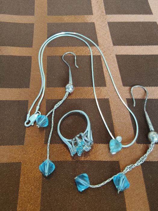 Комплект сребърен.