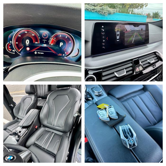 BMW Seria 5 G30/M pack/Trapa/Faruri led/Head up/Cheie display/Km Reali