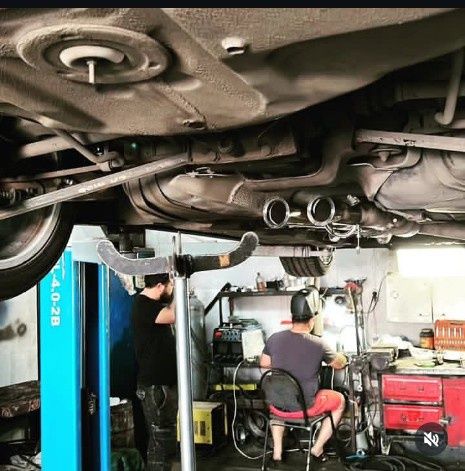 Сварка ремонт глушителя. Чер/мет, Нержавейка