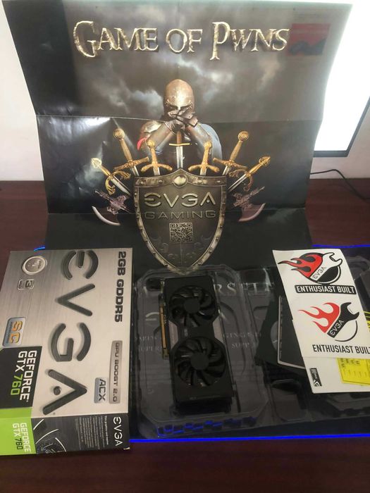 NVIDIA GeForce GTX 760 , 2 gb , 256 bit