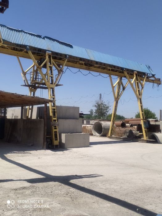 Бетон завод. Бетон махсулотларини ишлаб чикариш корхонаси сотилади