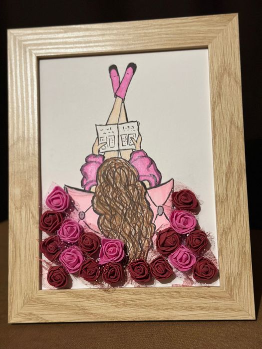 Картини “ Момичета с букети “