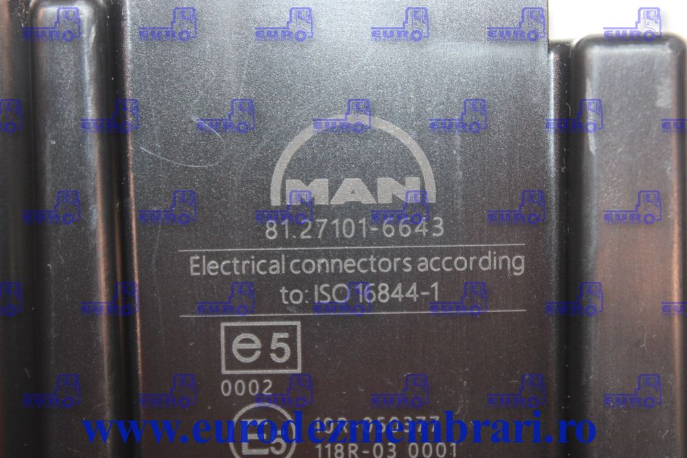 tahograf man tgx tg3 81.27101.6643 81.27101.6599 81.27101.6660