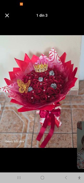 Buchet mare trandafiri Rose