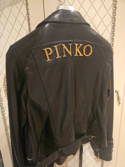 Кожена яке пинко