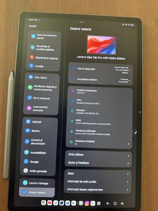Tableta lenovo tab pro