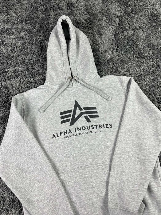 Alpha Industries Basic Big Logo Hoodie Мъжко Горнище