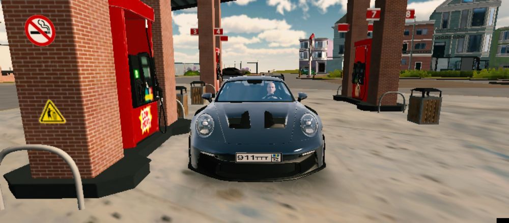 Порш 911 gt rs кар паркинг
