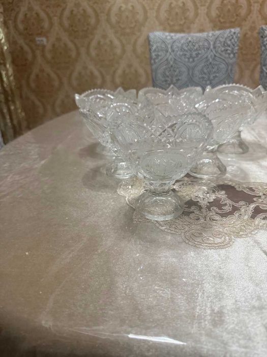 Посуда хрустал в ассортименте