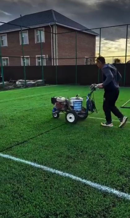 Разметка спортивных площадок