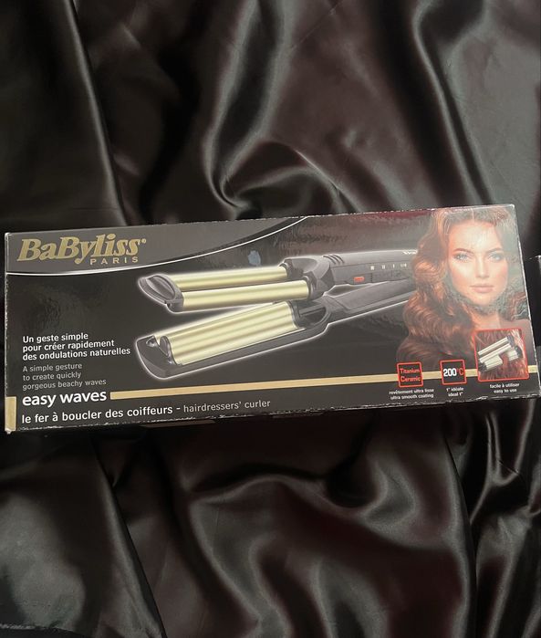 Placă de creponat părul Easy Waves C260ROE BaByliss