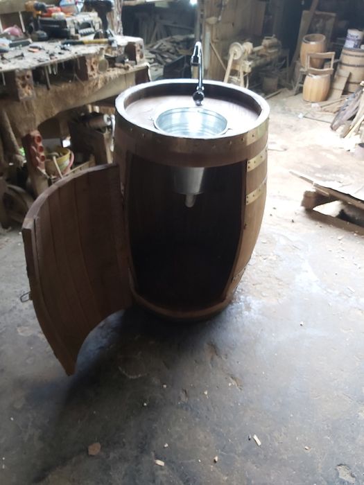 chiuveta  butoi stejar