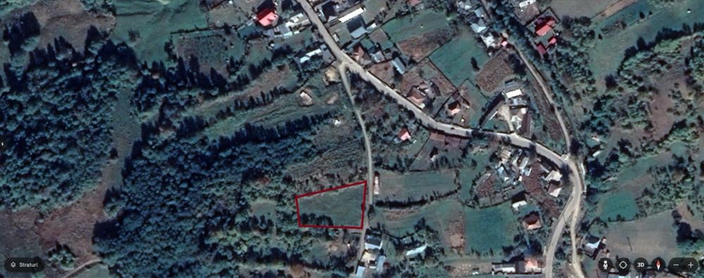 Teren de vanzare 2148 MP Sarata Solonț/ jud Bacau