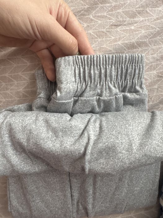 Юбка серая в пол