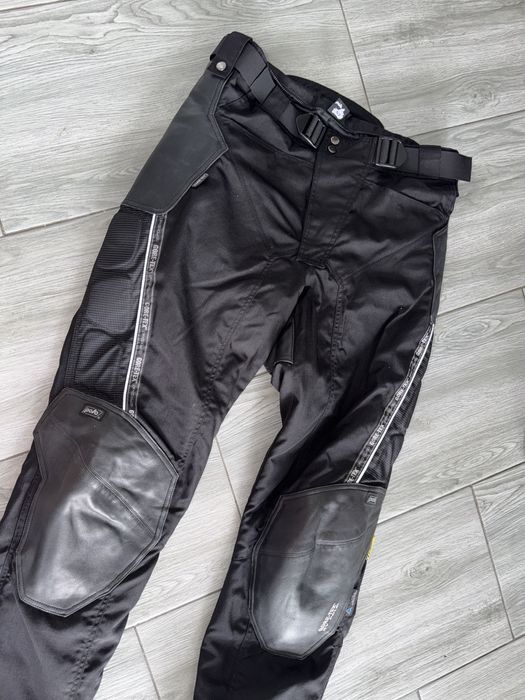 Pantaloni moto Polo textil și piele măsura 52