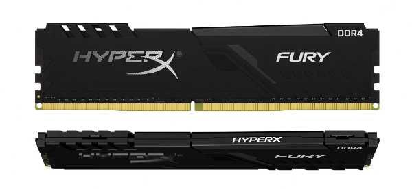 RAM HyperX Fury Black 16GB (2x8GB), DDR4, 2666MHz, CL16
