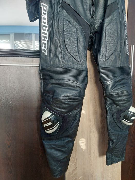 Кожен мото екип Probiker PRX-4 номер 54 на две части