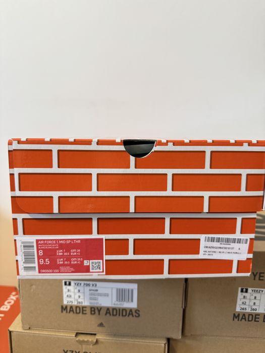 Nike Air Force 1 Mid Off-White Graffiti Nr. 41