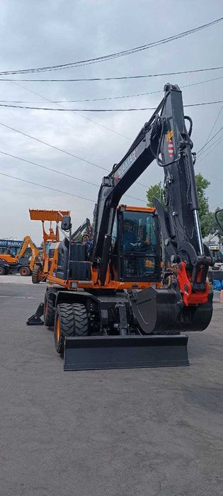 Колёсный экскаватор VIAMAR XN90L автомат коробка