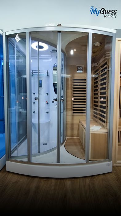 Душевая кабина паровая сауна / Dush kabina sauna banya