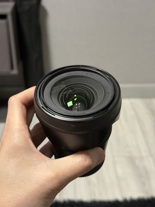 Продам обьектив Sigma 16 mm 1.4