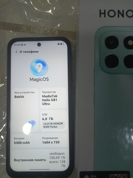 HONOR X6c olganimga 2 oy boldi ummuman aybi yo tiniq holatda