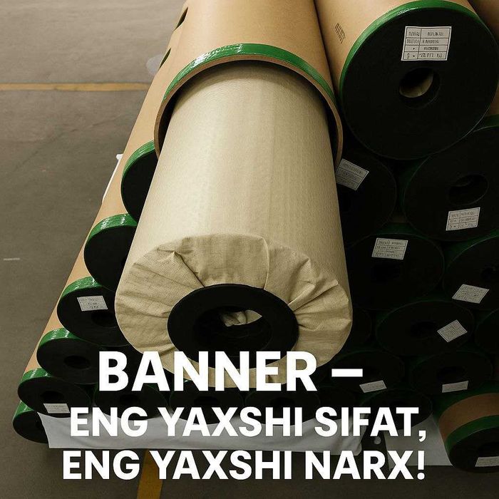 Баннер  - Banner 300г 500*500   ( 6700сум кв.м)