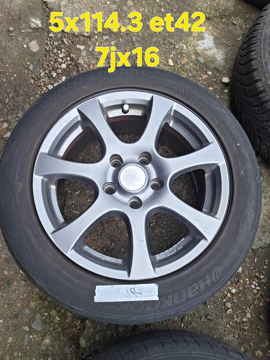 16 цола джанти 5х114.3 тойота хюндай нисан хонда suzuki nissan toyota hyundai honda