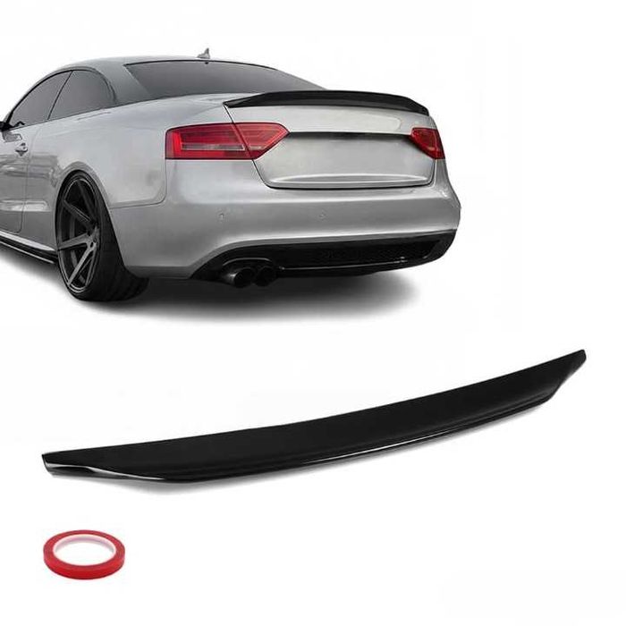 Eleron Portbagaj Lip Codita Audi A5 B8 B8.5 COUPE CR Style PSM, Negru