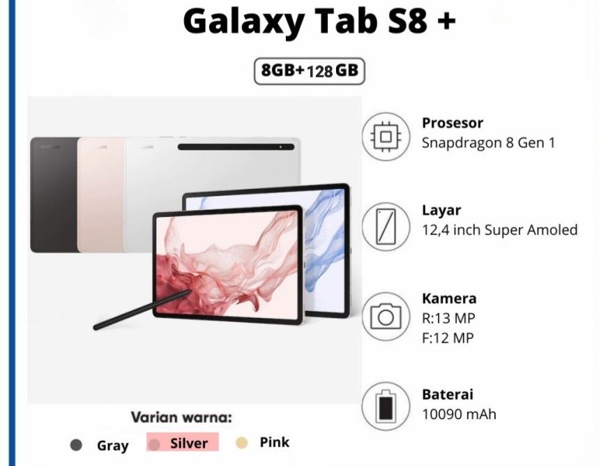 Samsung Galaxsy Tab 8+ 5G