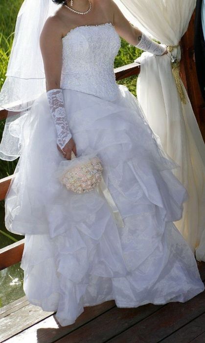 Продаю свое свадебное платье!