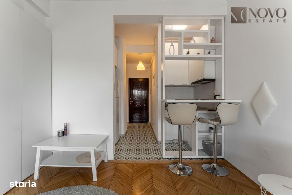 Garsoniera | Piata Romana | Centrala | Balcon | Renovata
