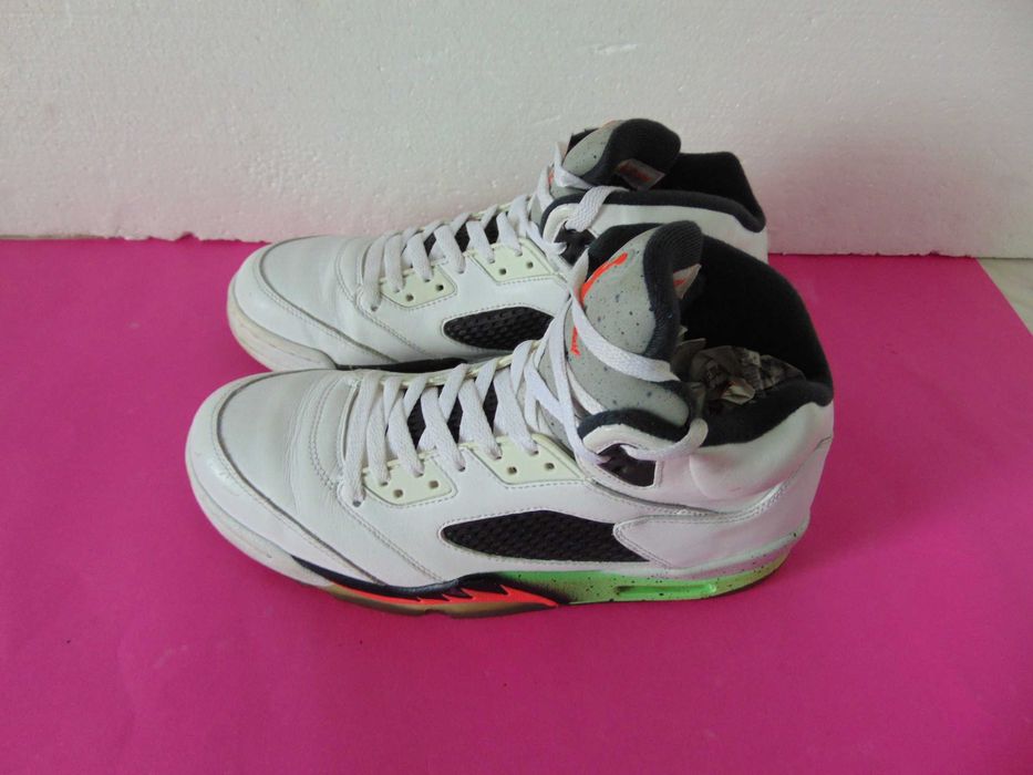 Air Jordan 5 Retro Poison Green Pro Stars номер 44 Оригинални  кецове