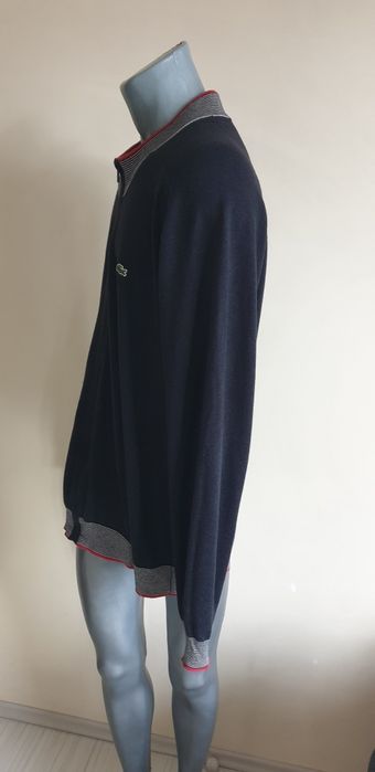 Lacoste Cotton / Wool Full Zip  8 - 3XL ОРИГИНАЛ! Жилетка С цял Цип!