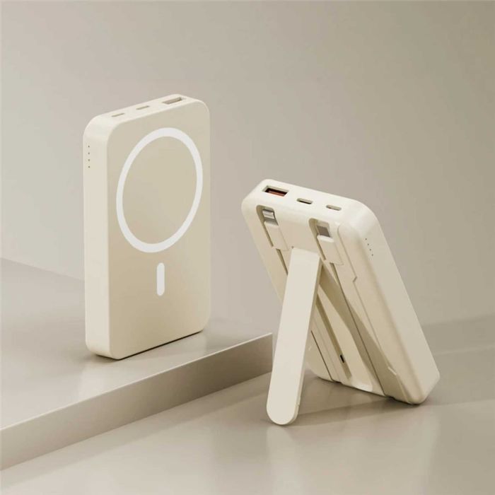 5 в 1 PowerBank Pro | Бял, Син, Бежев