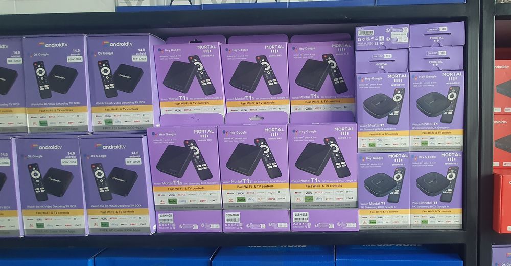 Смарт тв 1000 канал smart   box прошитый  приставка голосовой  тюнер