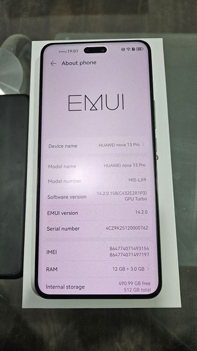 Huawei Nova 13 Pro Със 2 Години гаранция