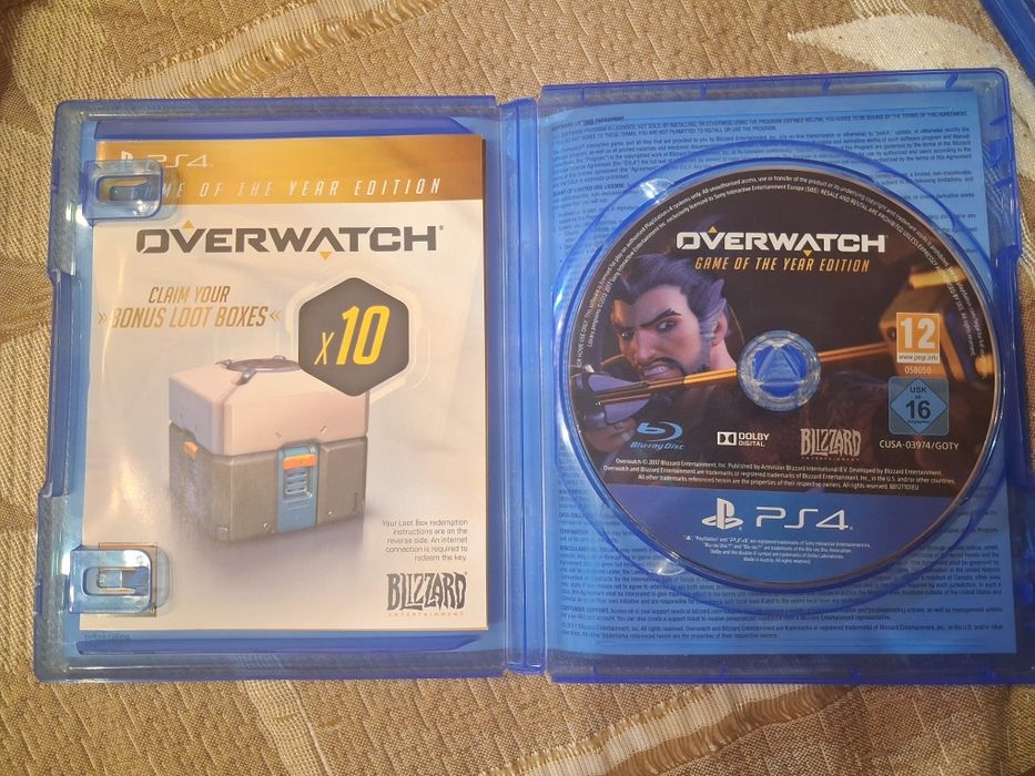 PS4 игри – Thief, Overwatch, Life is Strange | 12€ за брой